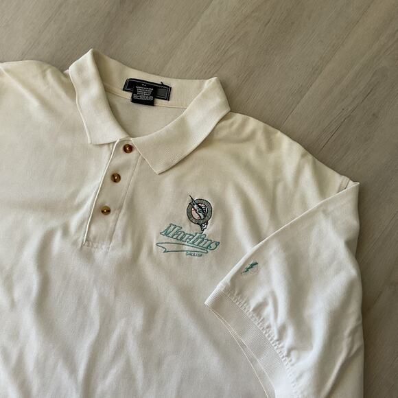Florida Marlins 1998 Pro Player Embroidered Polo Mens XXLarge - Picture 5 of 7